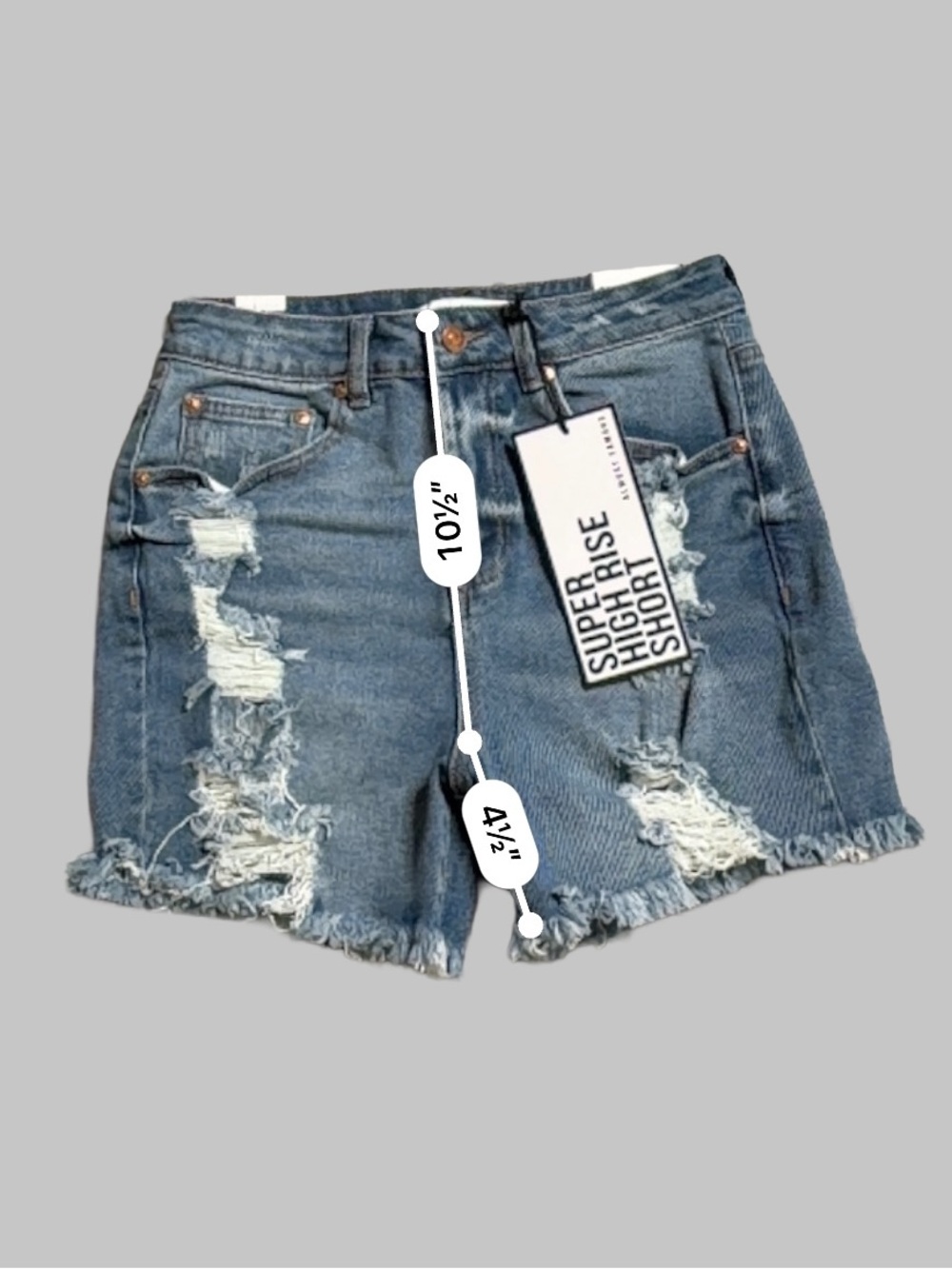 Almost Famous Super High-Rise Shorts NWT